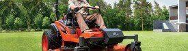 Kubota Zero Turn Mowers running a national sale
